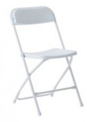 White Folding Chair